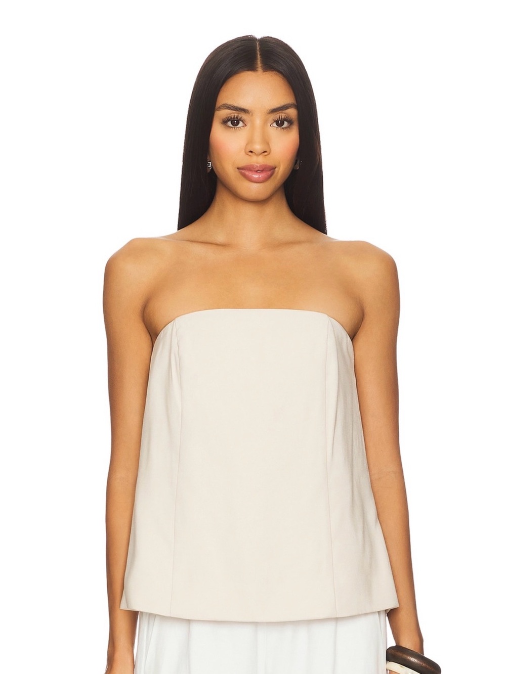 Favorite Daughter Neutral Bustier Top